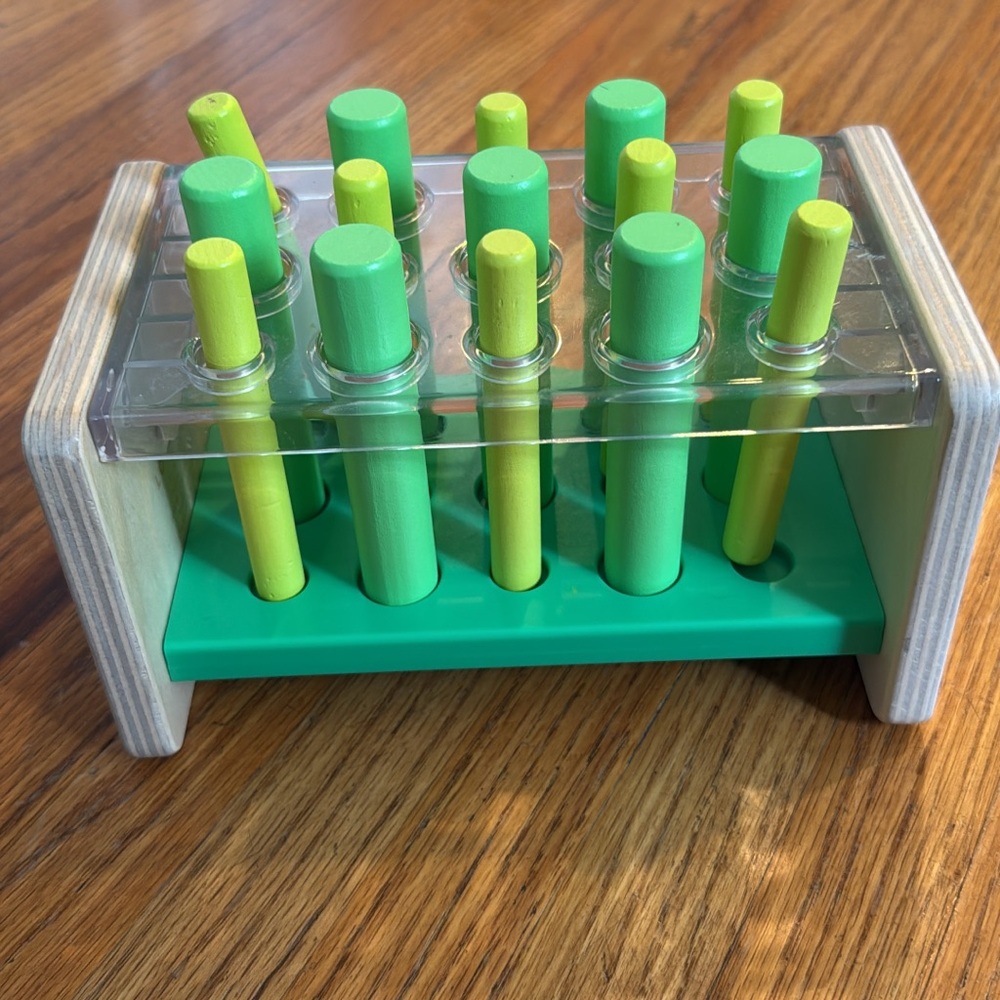 peg toy from companion kit (22,23,24)